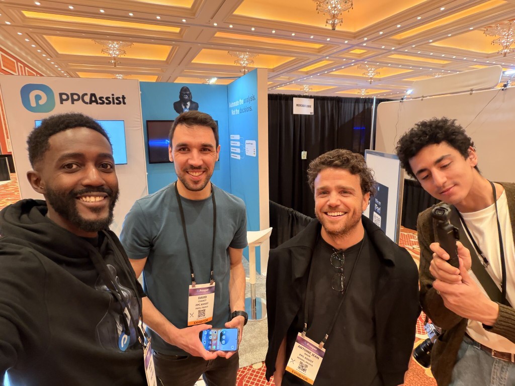 El equipo de PPC Assist en la feria Prosper Show de Las Vegas